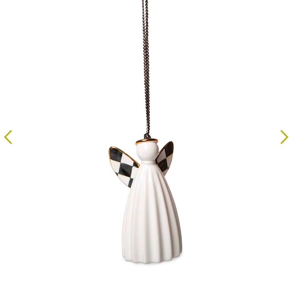 Farmhouse Angel bell ornament